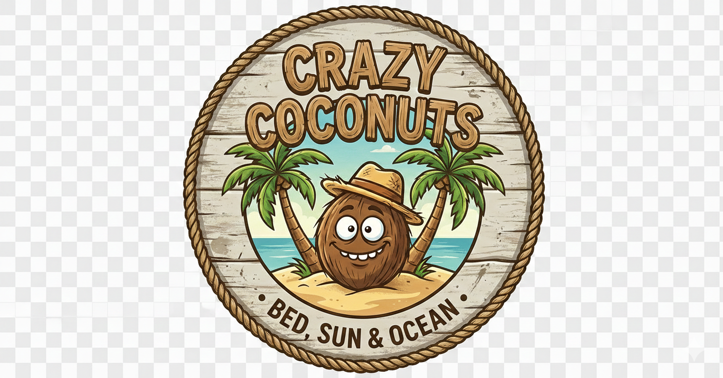 Crazy Coconuts - Bed, Sun & Ocean